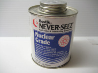 Never-Seez Nuclear Grade 1 Lb Brush Top Can, New, Never used
