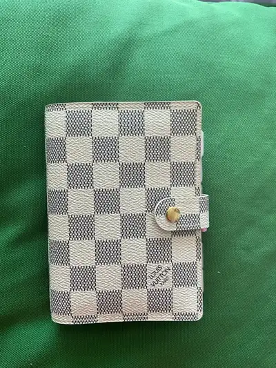 Beautiful Louis Vuitton agenda small size pocket Damier Azur A7, View more