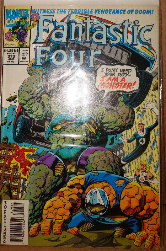 Fantastic Four Marvel Comics 1991-1995  NINE Comics Available in Comics & Graphic Novels in Kawartha Lakes - Image 3
