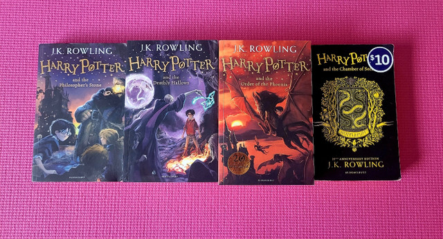 Harry Potter Hard & Soft Cover Books in Children & Young Adult in Calgary - Image 2