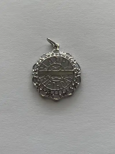 Sterling Silver Happy Birthday Charm, View more