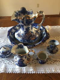 “Royal” Semi-Porcelain Victorian Wash Set Woods & Sons