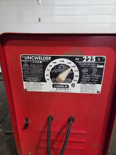Lincoln AC225 Welder, View more