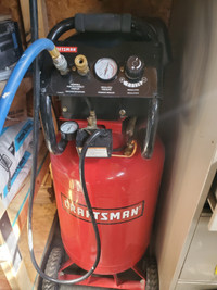 craftsman 20 gallon air compressor 150psi