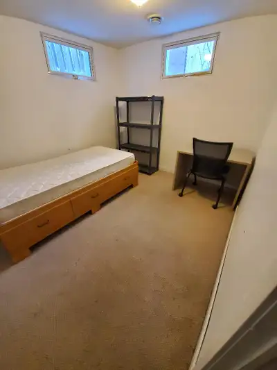 basement room available