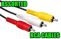 Assorted RCA Cables