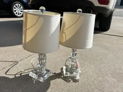 2 small lamps for side tables , View more
