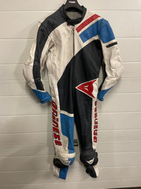 Dainese One piece leather suit. 