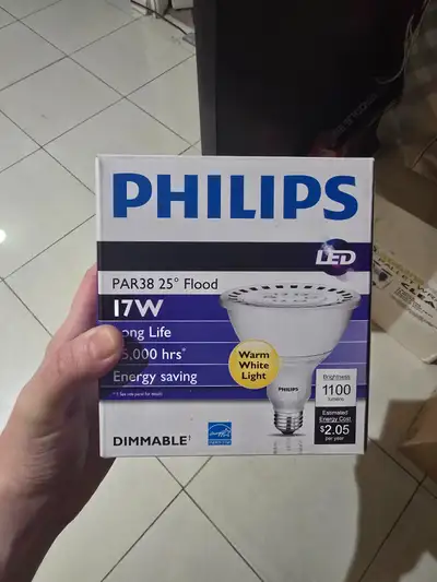 Philips - Par38 led outdoor flood light bulb box of 6, View more