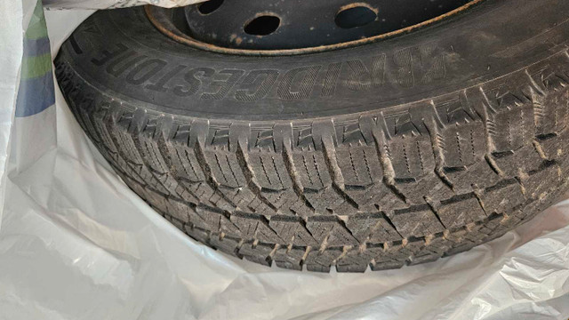 Ensemble de 4 pneus d'hiver Bridgestone Blizzak WS90 + Rims dans Pneus et jantes  à Longueuil/Rive Sud