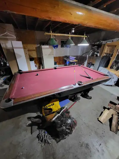 Brunswick professional slate pool table , View more