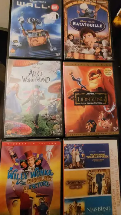 DVDs - Disney Pixar + others, View more