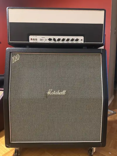 Morris Mojo w/ Marshall 1960AHW 4x12 cabinet, View more