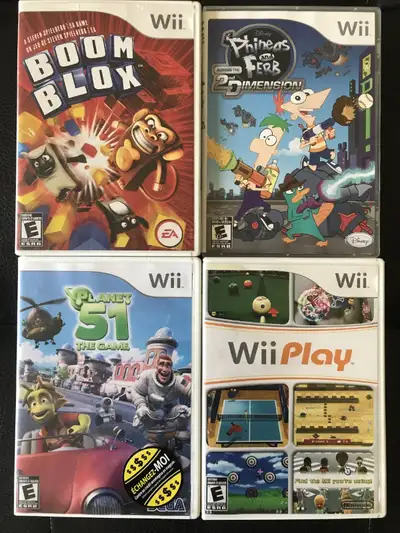 3 Wii Games - See price in the list, View more