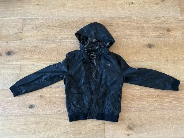 Jack and Jones Bomber Jacket with Hood - Black - Men's Small in Men's in Markham / York Region - Image 4