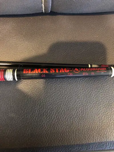 Black stag fly fishing rod, View more