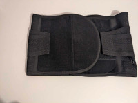 Postpartum black back belly support belt medium - new 