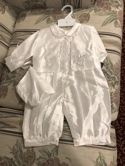 Baptism boys suit, View more