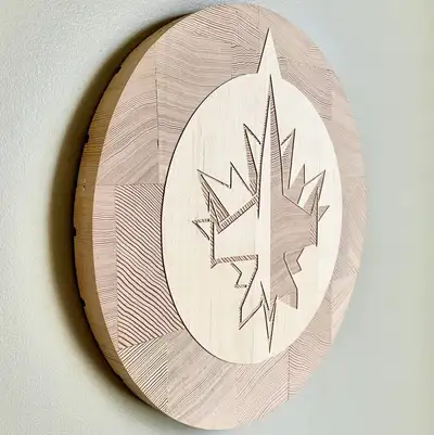 End-Grain Fir Jets Signs, View more