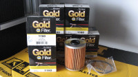 NAPA GOLD 1160 ENGINE OIL FILTERS, VARIOUS BMW MODELS 92 - 09