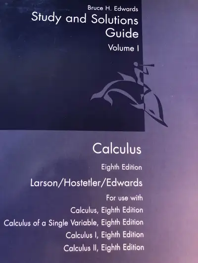 Study and Solutions Guide Calculus, View more