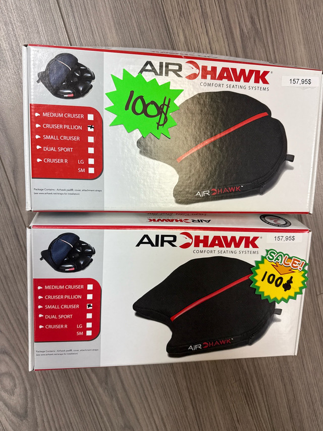 coussin de siège de moto gonflable Air Hawk dans Pièces et accessoires pour motos  à Ville de Québec