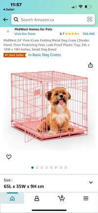 I crate 1 door foldable crate with divider