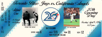 1996 Toronto Blue Jays Opening Day Full Ticket