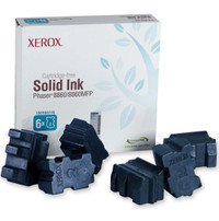 Xerox Phaser 8860/8860 MFP Cyan Solid Ink (6 Sticks / 14,000 Pag