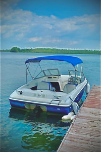 2006 bay liner in very nice condition 