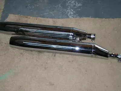 Older style backrest/luggage rack. $100.00 650 maxim side covers. $100.00 1200 cc carb set-up (compl...