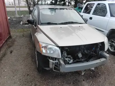 '09 Caliber. Roughly 240,000 kms. Hit small deer. 2 new tires, new brakes all around. New windshied....