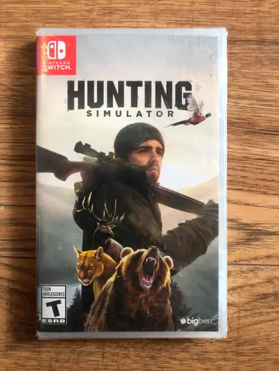 Nintendo Switch Hunting Simulator *NEW Sealed*, View more