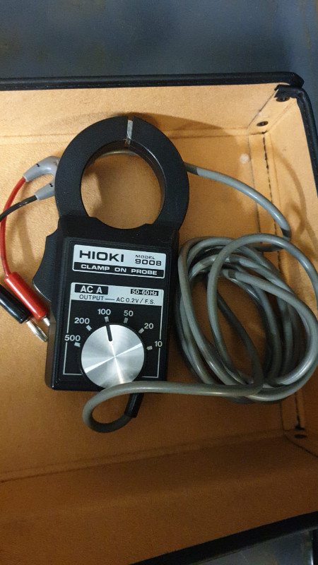 Hioki 8203-4 Micro Hi Corder W/ Probe Voltage Current Data in General Electronics in Kitchener / Waterloo - Image 4
