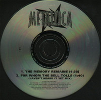 Metallica - The Memory Remains CD single
