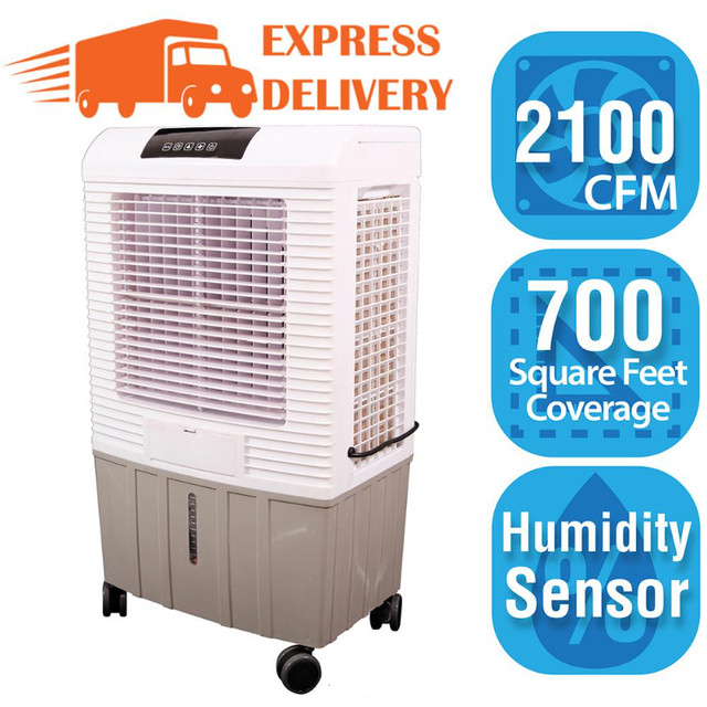 Hessaire MC26A Portable Evaporative Cooler, Humidifier, 700sqft in Heaters, Humidifiers & Dehumidifiers in St. Catharines