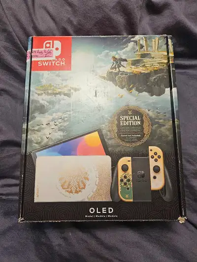 Nintendo switch OLED bundle Zelda edition, View more