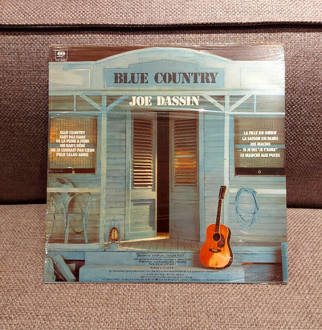 Joe Dassin - Blue Country -  Vinyle neuf. dans CD, DVD et Blu-ray  à Ville de Montréal - Image 2