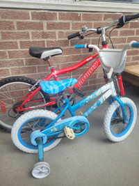 2 Kids bicycles for sale