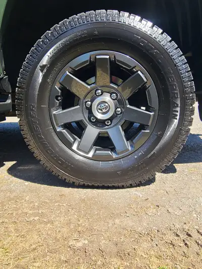 Motomaster Total Terrain W/T Load range E. 4 tires, rims not included. Very little tread wear. $240...