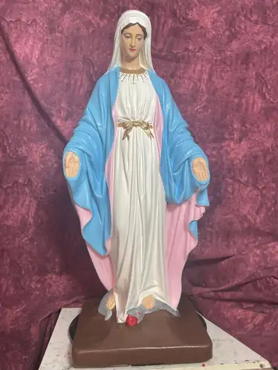 Statue de jardin de la Sainte Vierge en ciment pour l'extérieur, View more