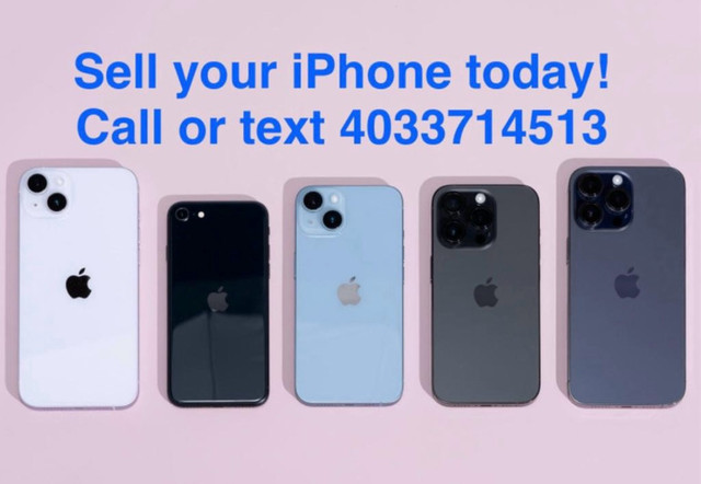 Cash for iPhone! Buying all iPhones! New, Used or Broken! in Cell Phones in Edmonton