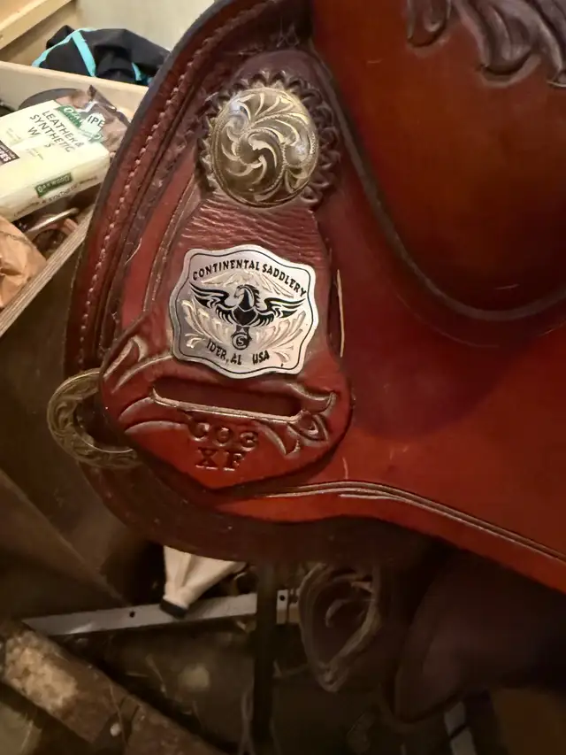 Continental Reining Saddle in Equestrian & Livestock Accessories in North Bay - Image 2