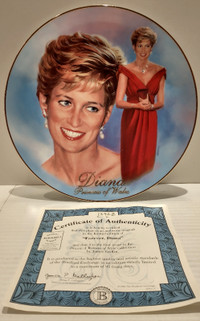 Princess Diana collector plate 'Forever Diana'