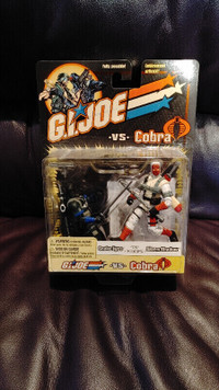 2001 figure 2 Pack GI Joe Cobra Snake Eyes vs. Storm Shadow