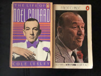  Two Noel Coward paperback biographies