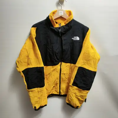 The North Face Retro Yellow Fleece Jacket Sweater【 MENS MEDIUM 】, View more