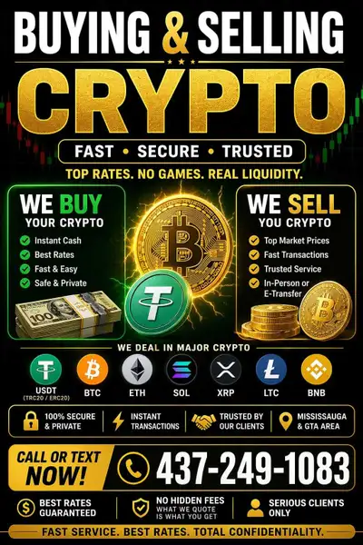 Buy and Sell Crypto, View more