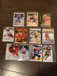 Lot of  11 Rookie RC Hockey Cards