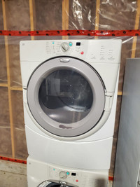 WHIRLPOOL 27 w electric dryer stackable